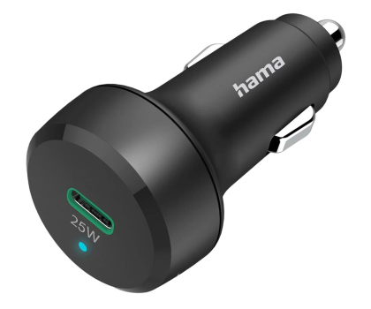 Ładowarka i akumulator Hama ŁADOWARKA SAMOCHODOWA Power Delivery /Qualcomm 25W CZARNA